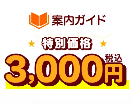 株式会社TOPの案内ガイド料金3,000円